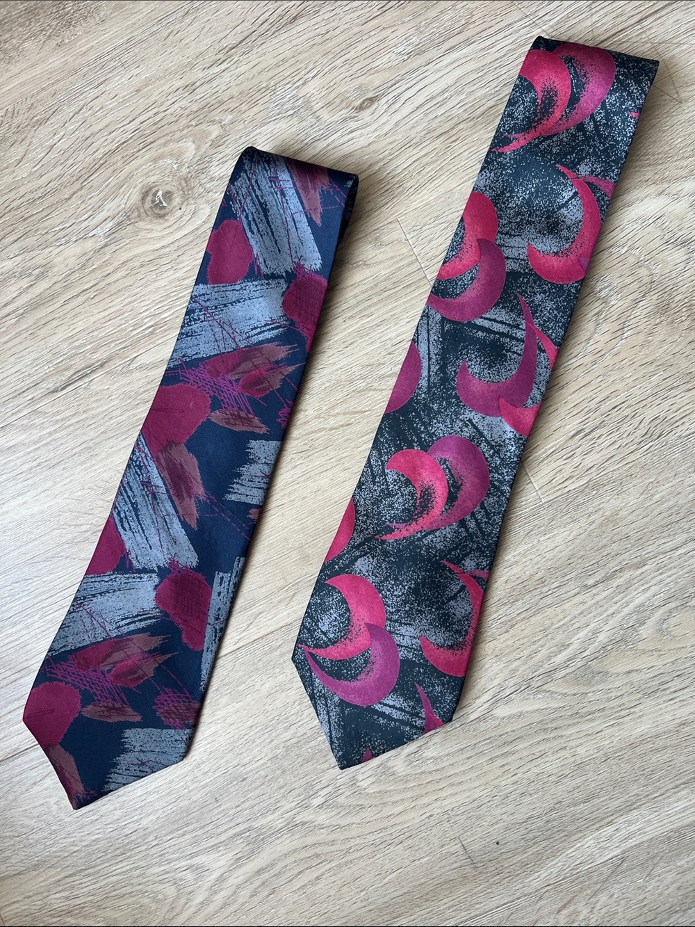 Vintage Lanvin Ties (Lot of Two)